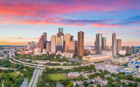 Houston service area